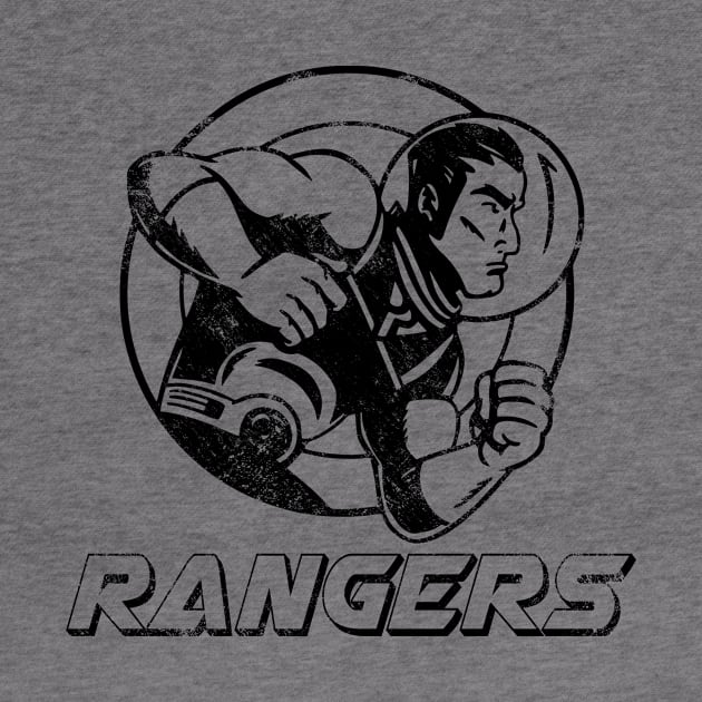 Rocky Ranger, Black Logo by ThePaleComic